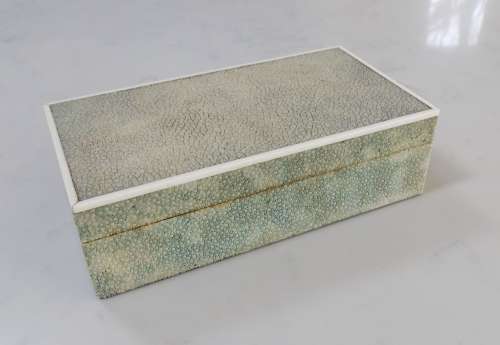 Large shagreen Box