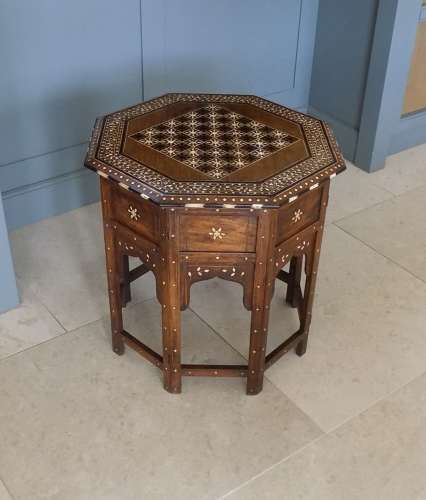 Anglo Indian Hoshiarpur Gaming Table