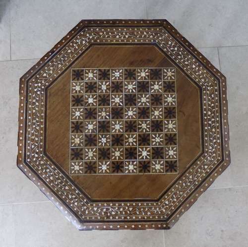 Anglo Indian Hoshiarpur Gaming Table